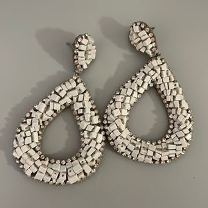 Deepa by Deepa Guenani White Earrings